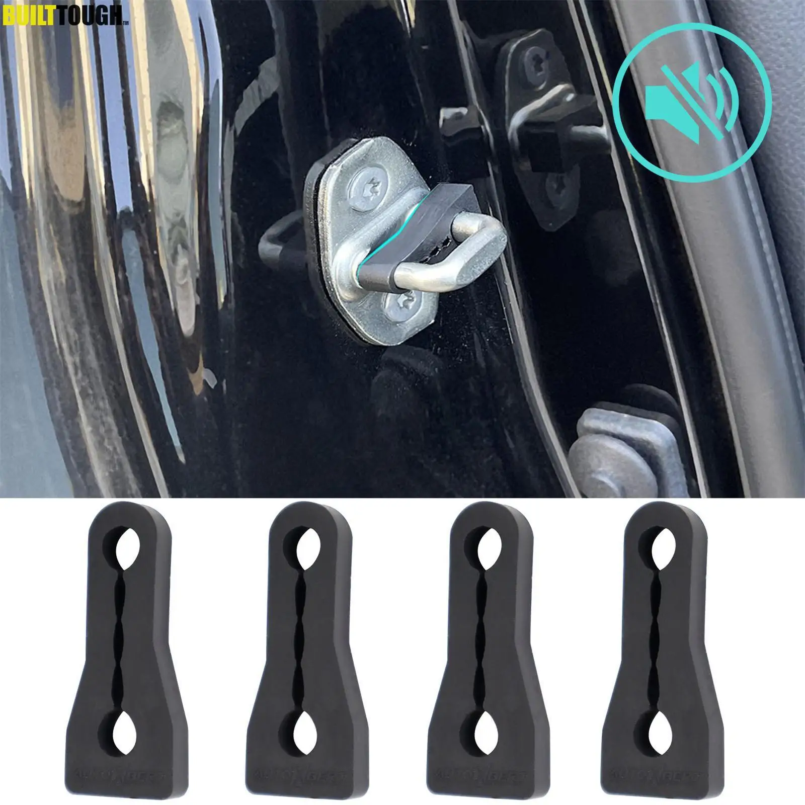 Amortiguador antirruido para cerradura de puerta Hyundai i20 i30