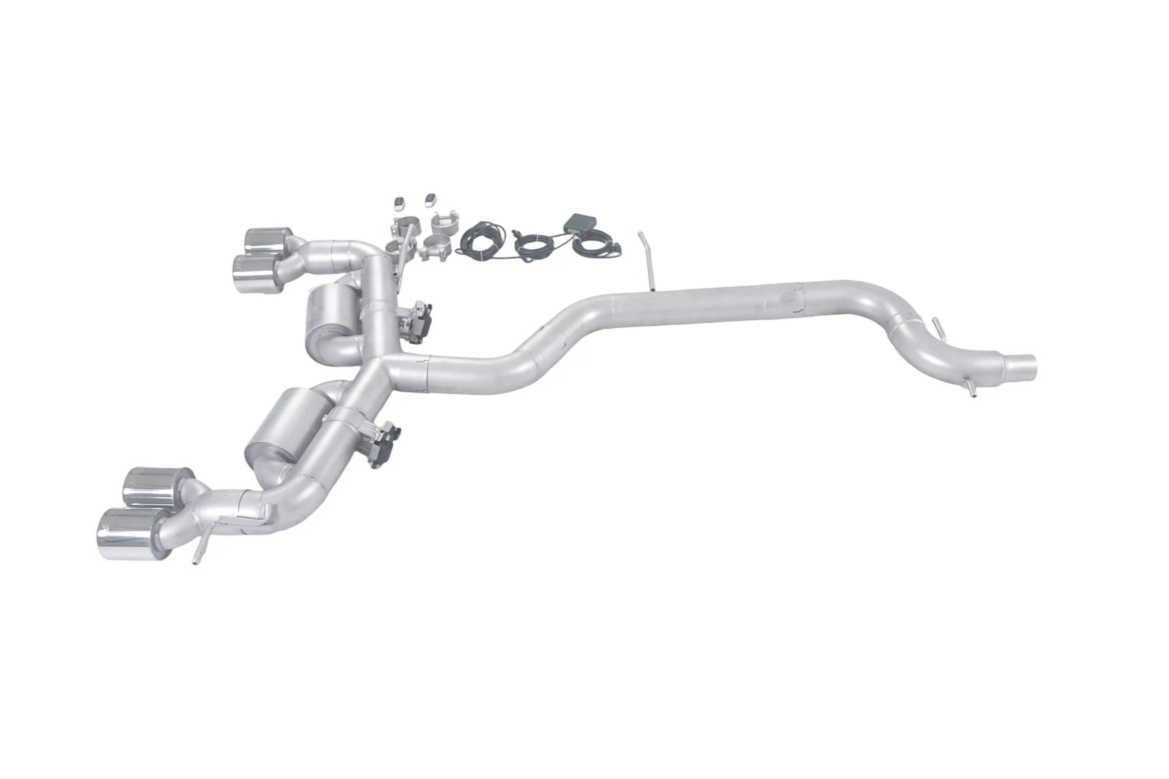 GFC Catback silenciador escape inox 76 mm VW Scirocco 1.4 T - imagen 2