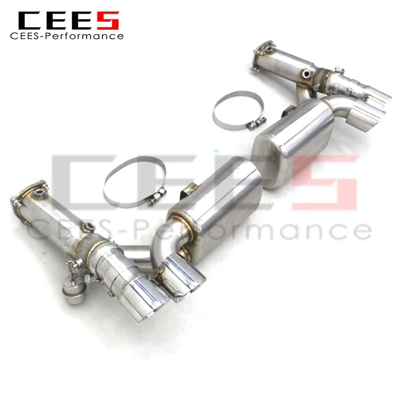 CEES Catback escape acero inoxidable – Porsche 911 997/997.1 Turbo 3.6 - imagen 5