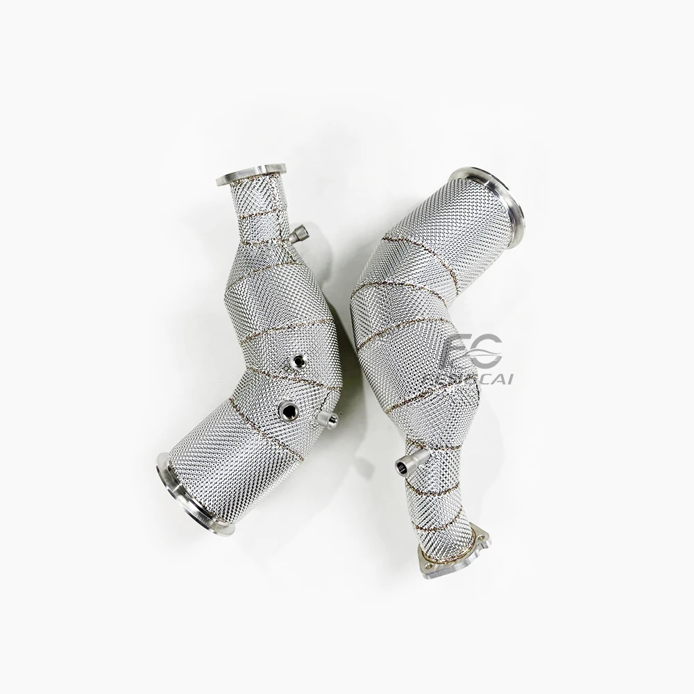 Catalizador alto flujo Audi RS6 C8 4.0 T 2020-2024 para 4.0T - imagen 3