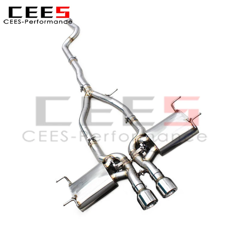 Escape deportivo CEES Valvetronic Catback Jaguar F-TYPE 2.0T (2018-2023) - imagen 3