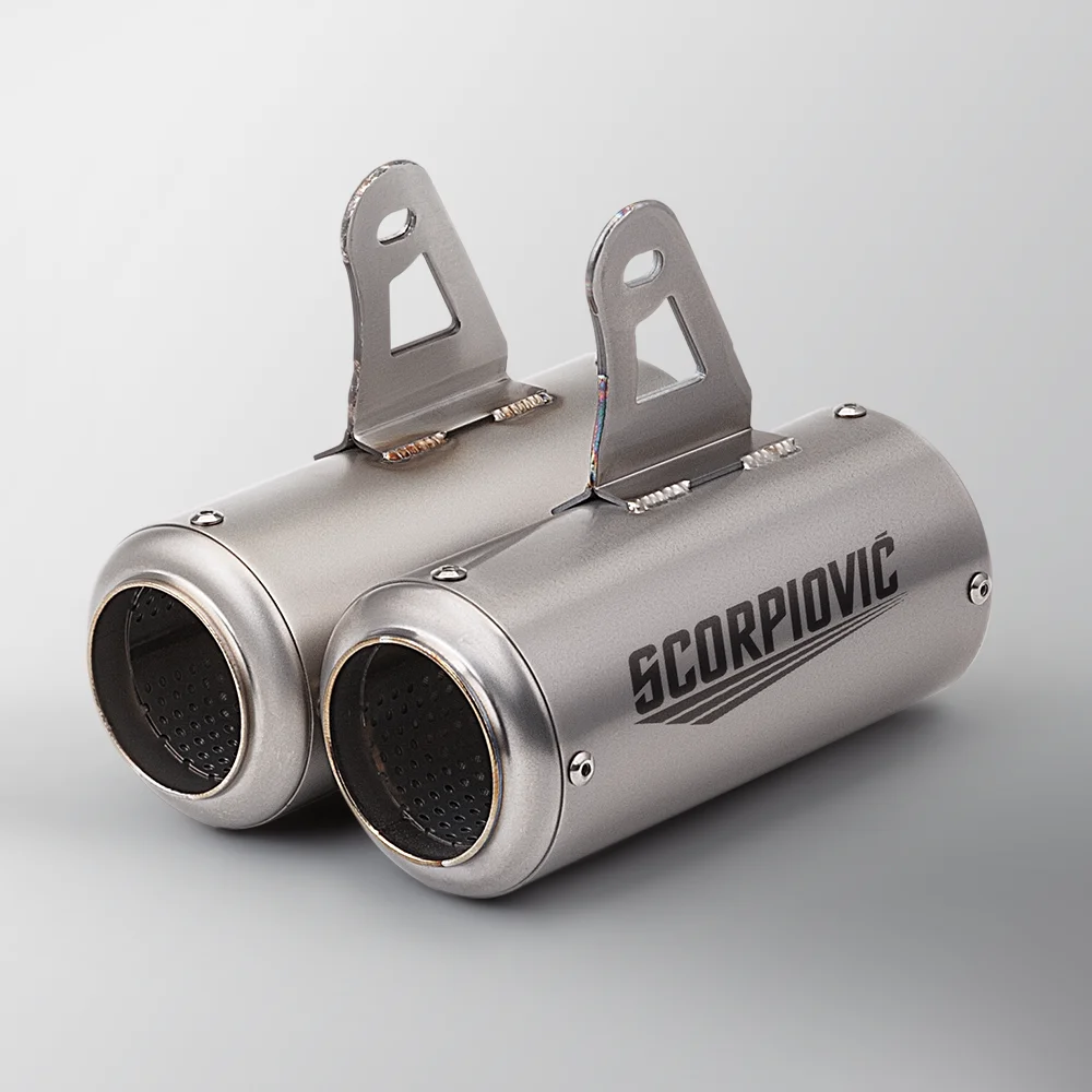 Silenciador de escape titanio 51mm para Kawasaki Z1000 Z900 NINJA400 - imagen 2