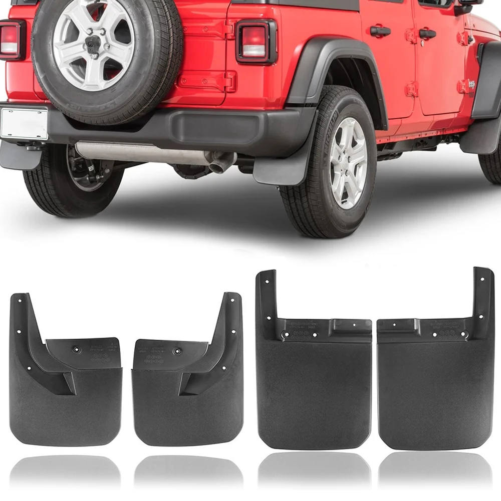 Guardabarros delantero y trasero Jeep Wrangler JL Gladiator JT 2018-2023