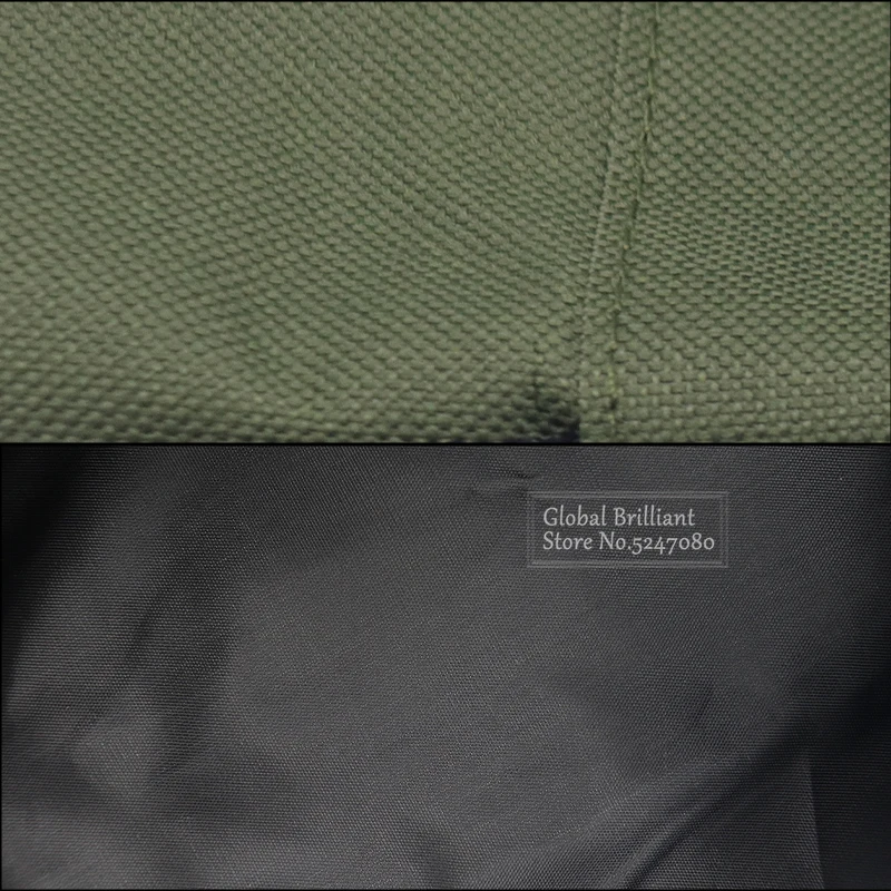 Bolsa para caña de pescar plegable portátil verde para transporte - imagen 3
