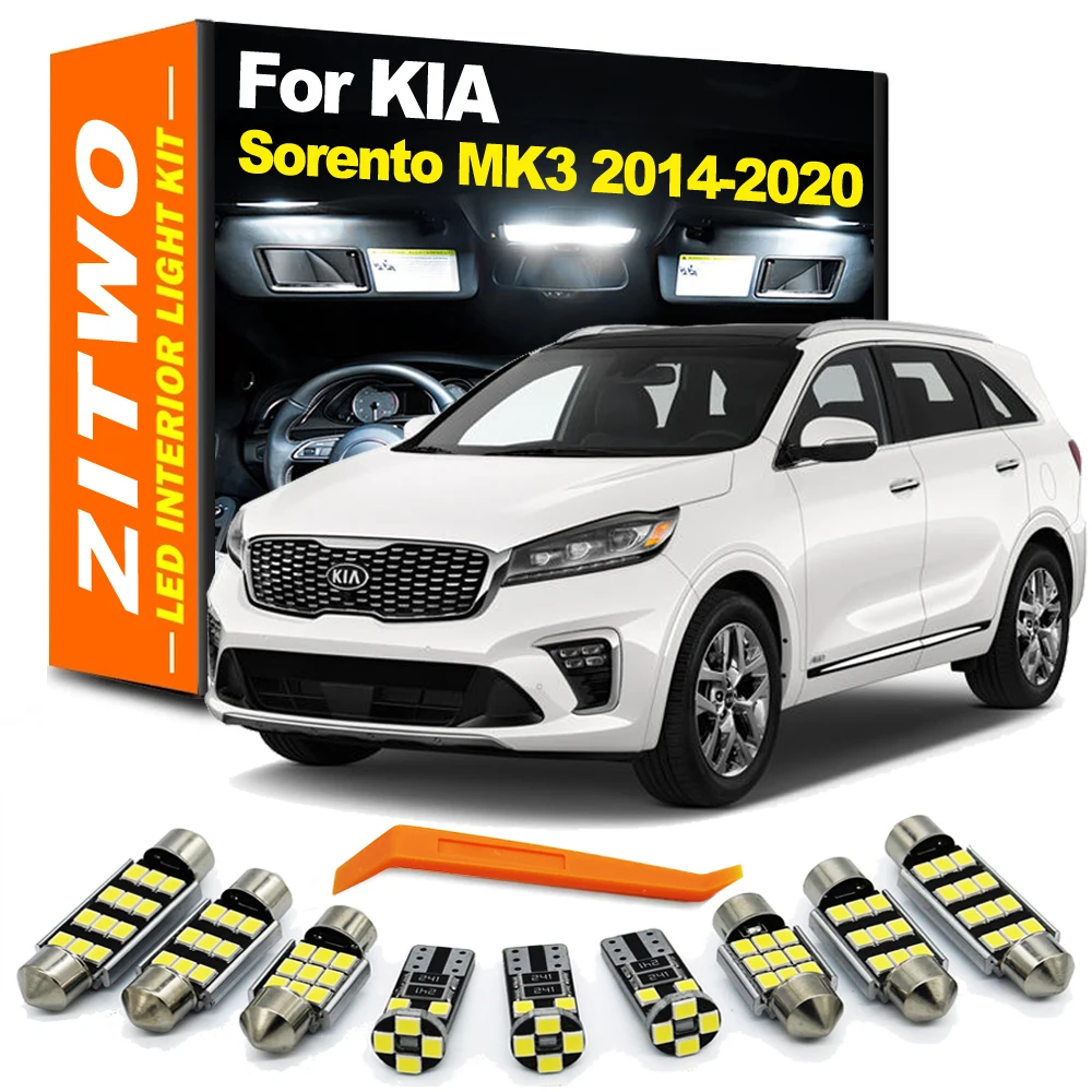 ZITWO kit bombillas LED interior Kia Sorento III 2014-2020