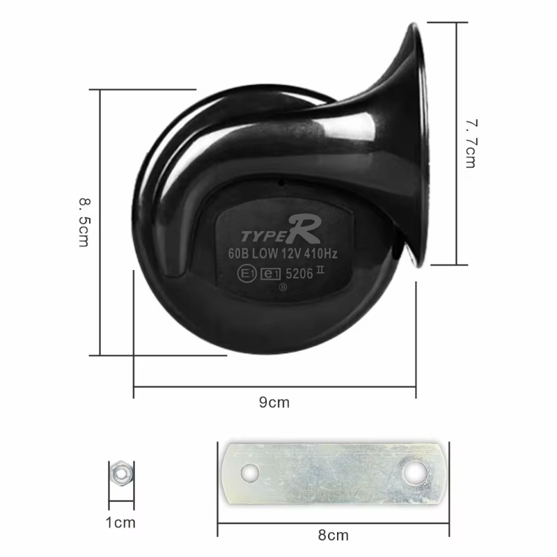 Bocina tipo tren de 12 V para coche, moto y barco, 60 dB - imagen 2