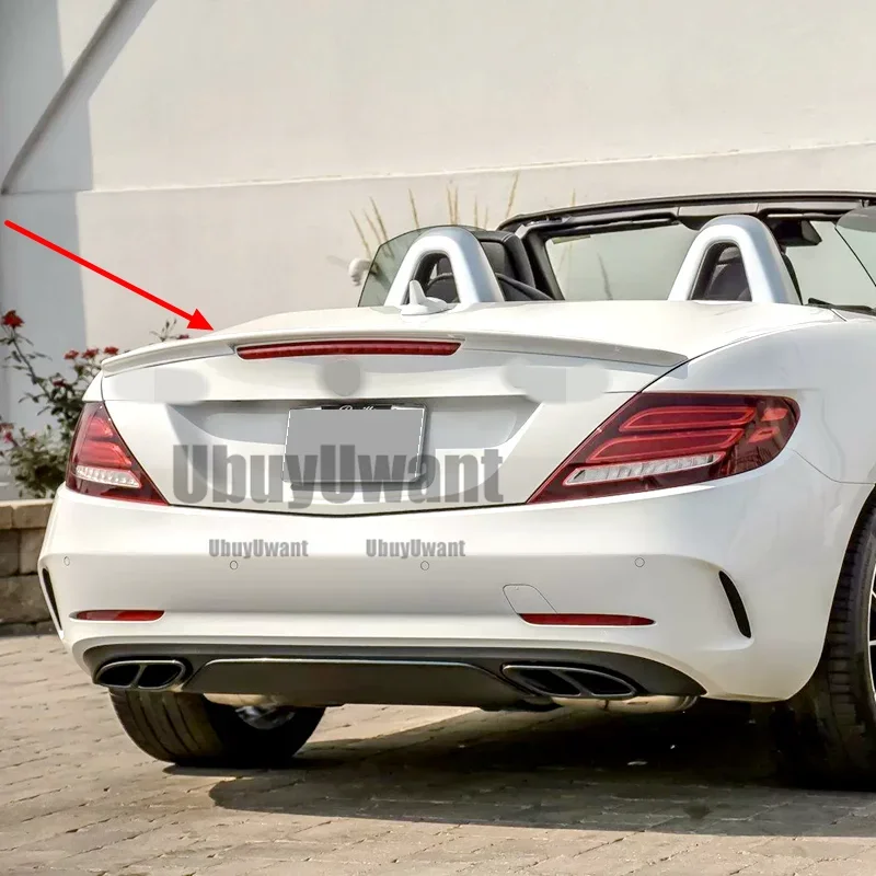 Vista lateral alerón Mercedes SLK
