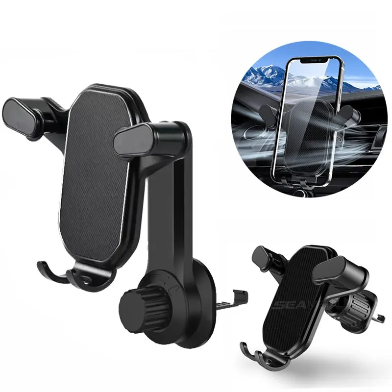 Soporte móvil coche gravedad 360° universal ajuste