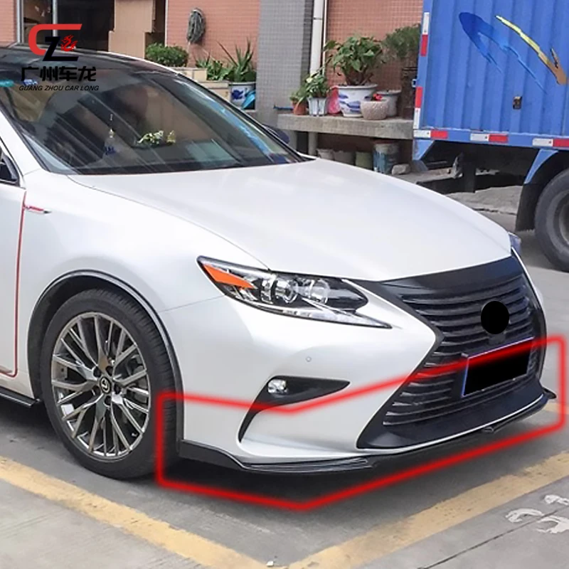 Para Lexus ES250 ES300 ES350 2015-2017 labio delantero Material ABS de alta calidad salida de fábrica - imagen 4