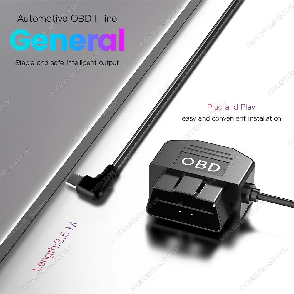 Cable OBD para dashcam con interruptor Plug and Play - imagen 4