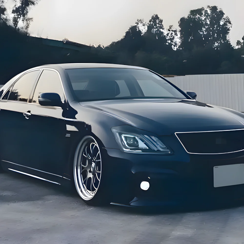 Lámparas delanteras de coche para Toyota Crown 2003-2009, montaje de faros de coche, actualización LED, lente de proyector de alta calidad, herramientas, accesorios