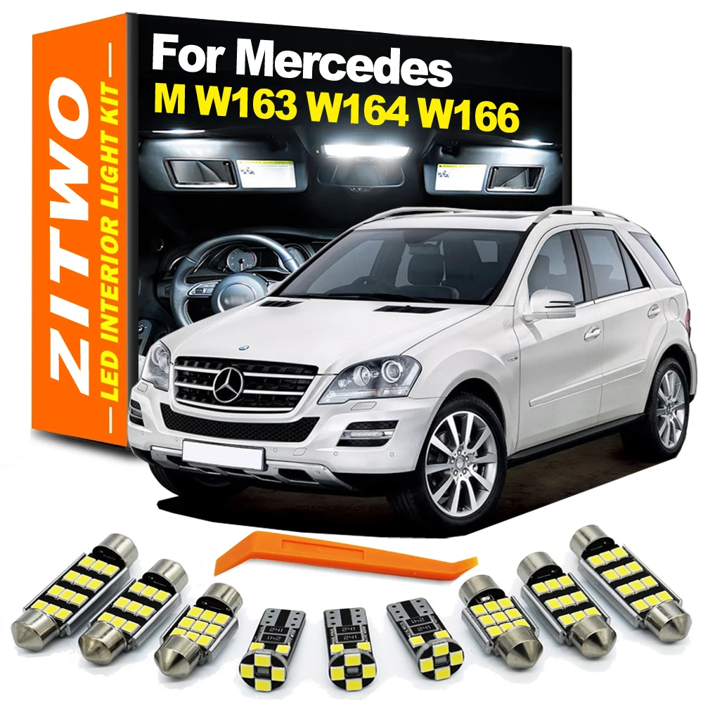 Kit bombillas LED interior ZITWO CANBUS para Mercedes Clase M