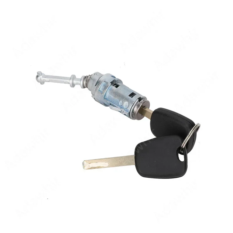 Barril de cerradura de puerta delantera izquierda de coche para Citroen C2 C3 2002-2010 con 2 llaves 9170T9 - imagen 3