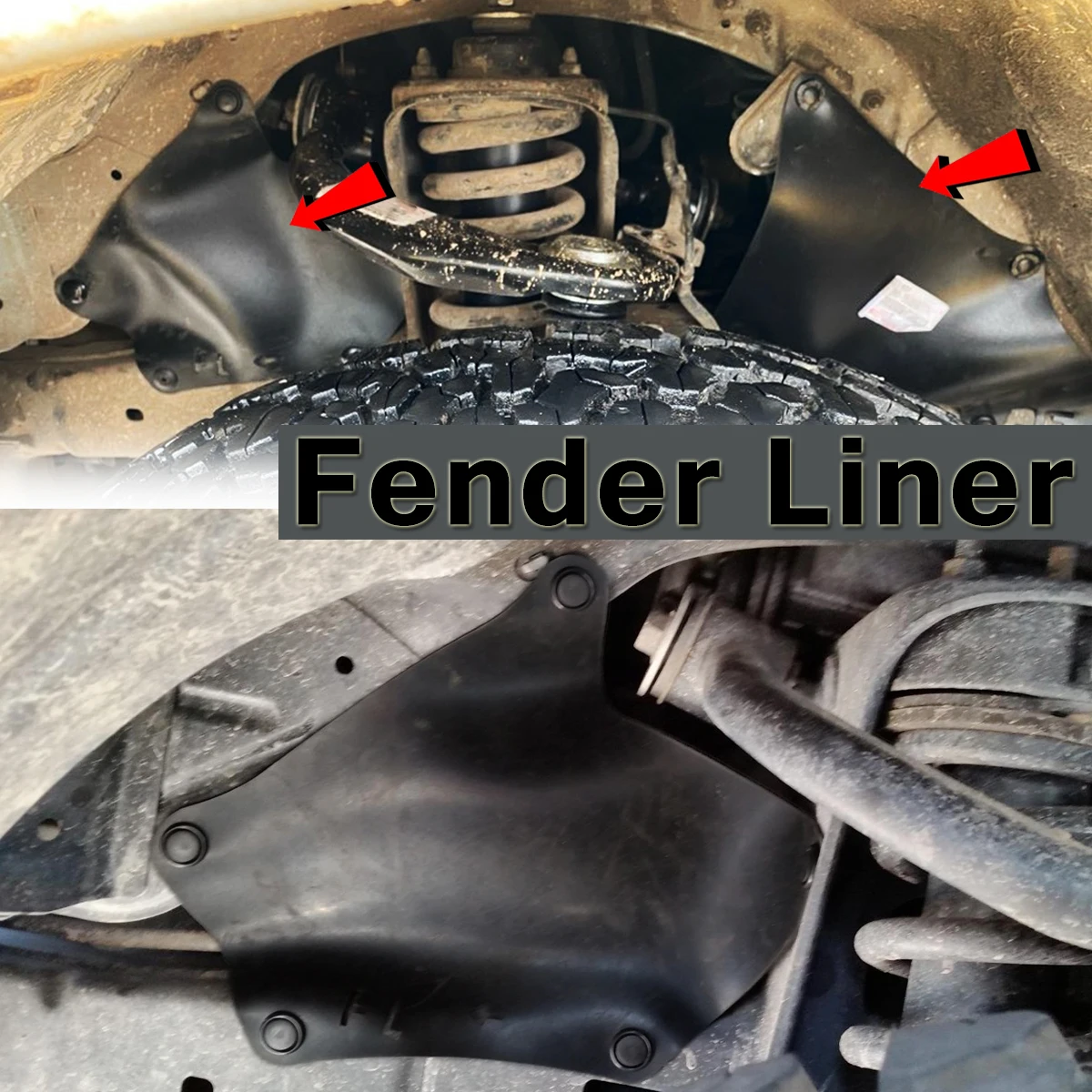 Guardabarros original Toyota Land Cruiser Prado 2003-2020 - imagen 5