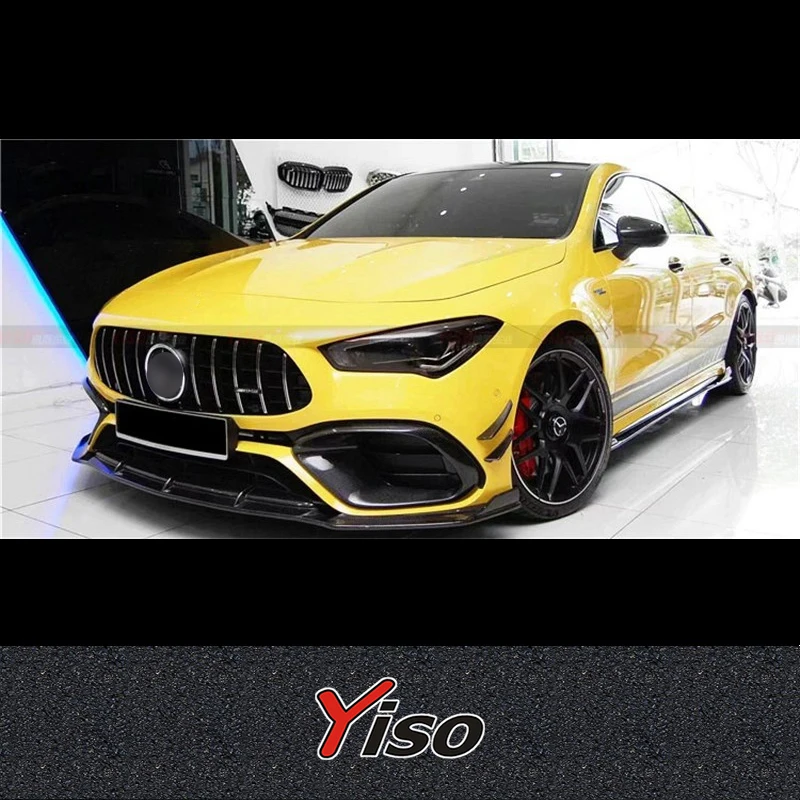 Falda lateral de fibra de carbono para Mercedes CLA 35 AMG W118 - imagen 3