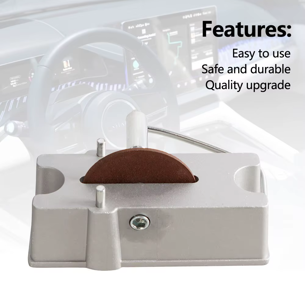 66785 66786 Amoladora manual de llenado de anillos de pistón de aluminio para asegurar espacio final de anillos de pistón adecuado Kit de herramientas de grano 120 - imagen 4