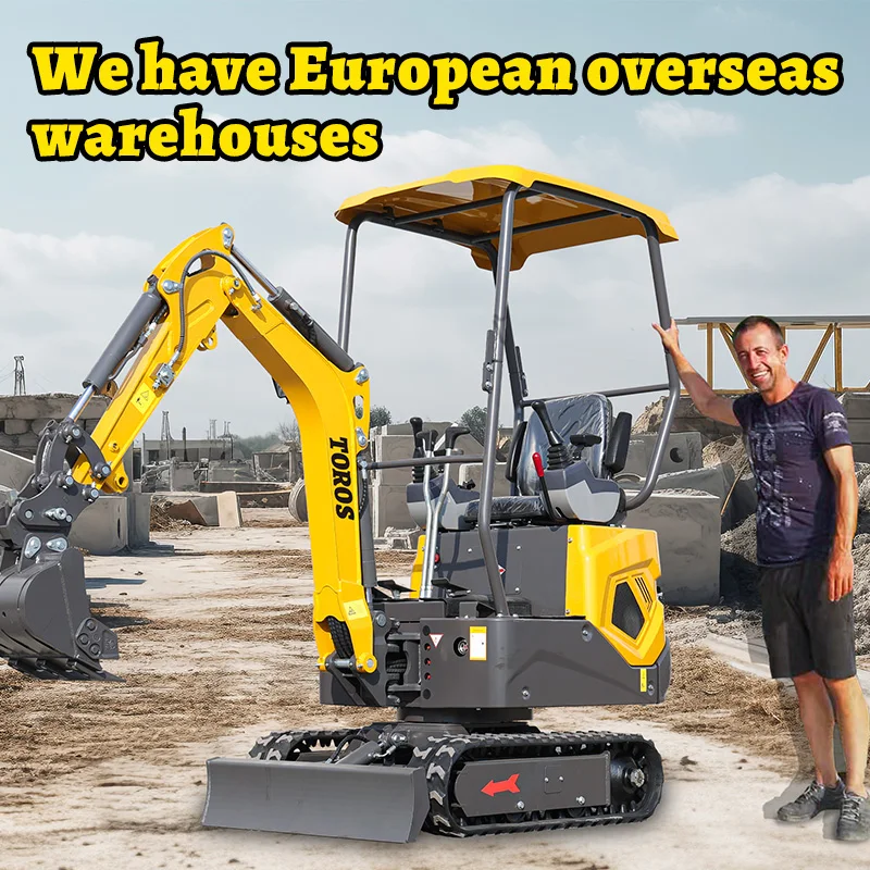 Miniexcavadora compacta de orugas para trabajos de obra civil - imagen 2