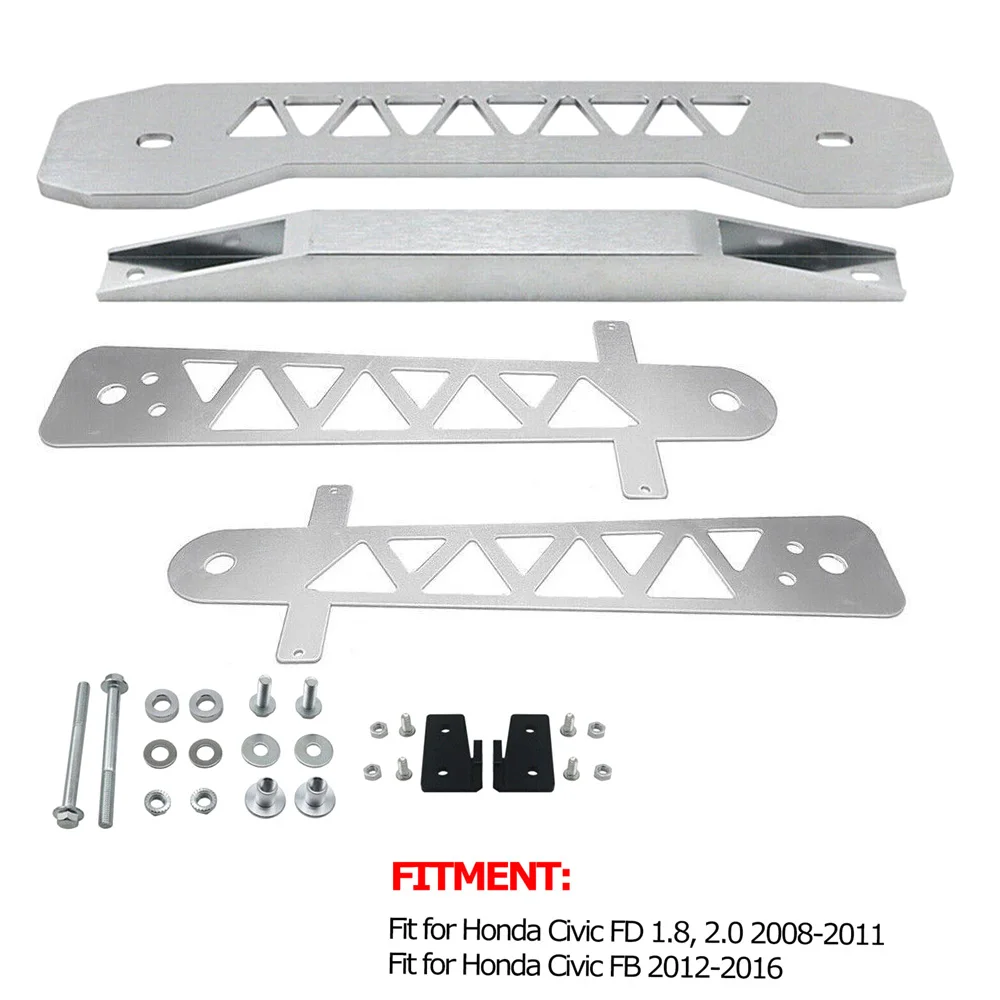 Honda Kit brazo falso barra sujeción submarco Civic FD/FB 2006-2011 - imagen 3
