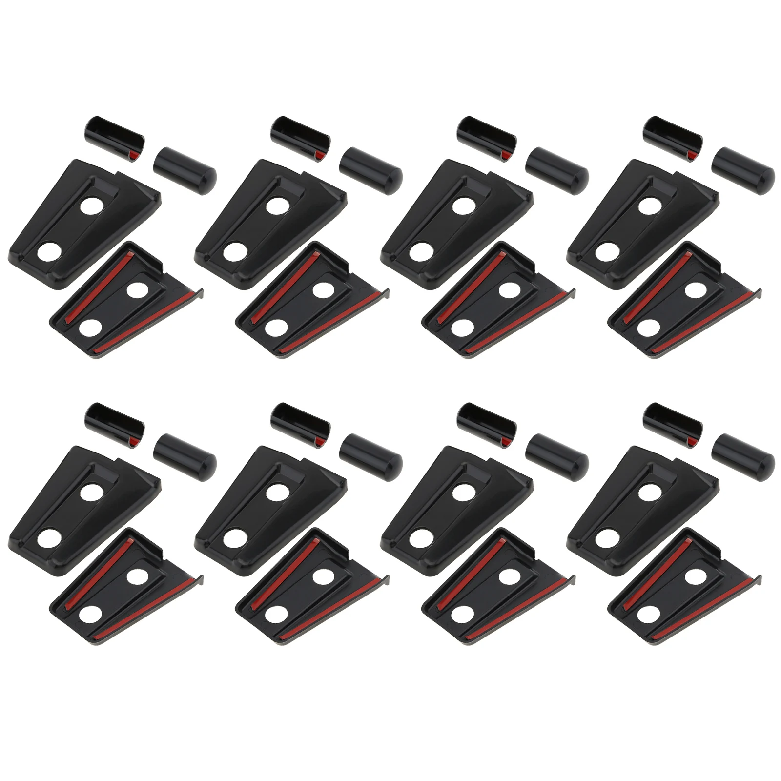 Cubiertas de bisagras de puerta para Jeep Wrangler JK 2007-2017