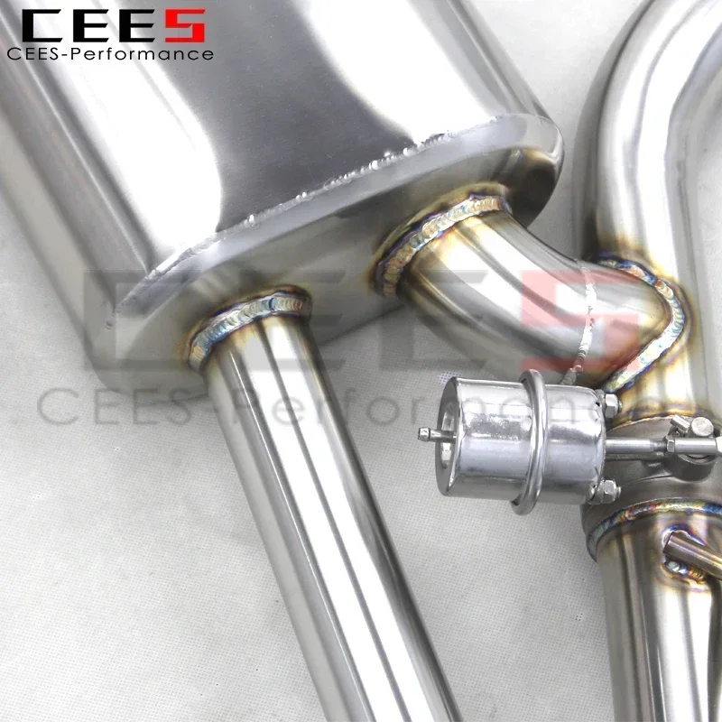 Catback CEES escape inox Porsche Cayenne 958 3.0T 2011-2017 - imagen 5