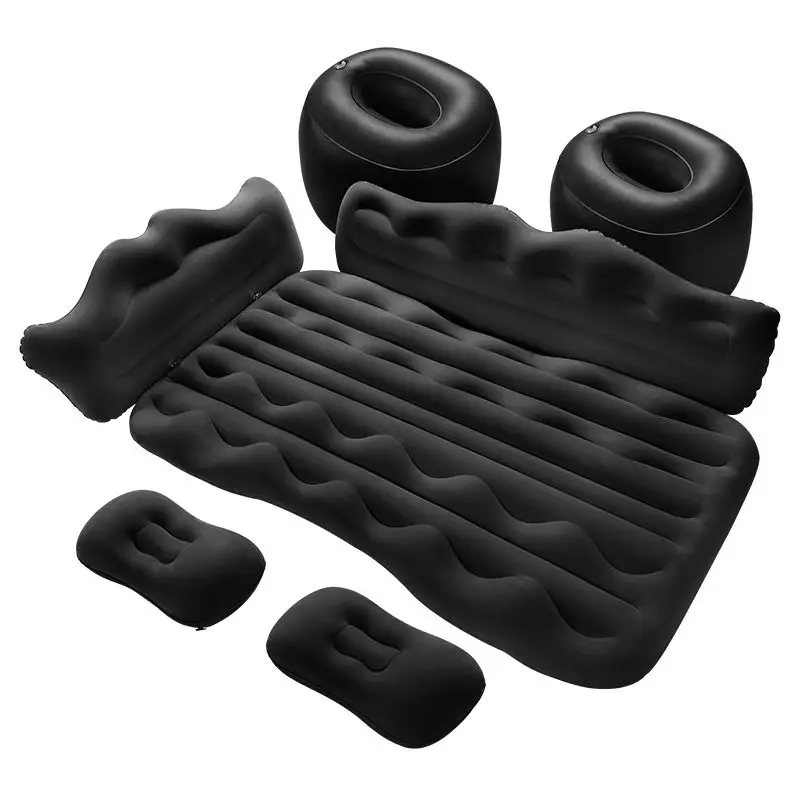 Cama inflable coche SUV con respaldo trasero y protector cabeza - imagen 3
