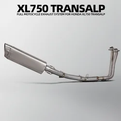 Sistema escape racing + silenciador Honda Transalp 750 XL750