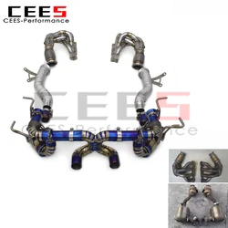 Escape completo Cees X-Pipe para Ferrari 458 Speciale 4.5 V8