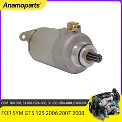 Motor de arranque SYM GTS Voyager 125 y Joymax 300 – 9 dientes