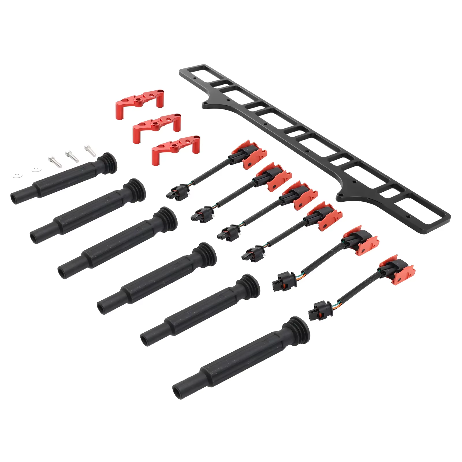Kit adaptador bobina N54 negro para BMW 335i 3.0L Twin Turbo - imagen 2