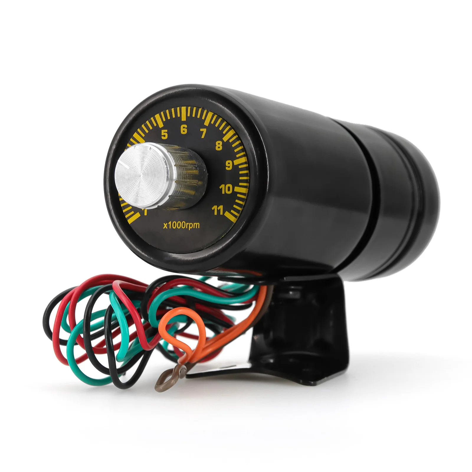Tacómetro 1000-11000 RPM luz roja aviso ajustable 4,6,8 cilindros - imagen 4