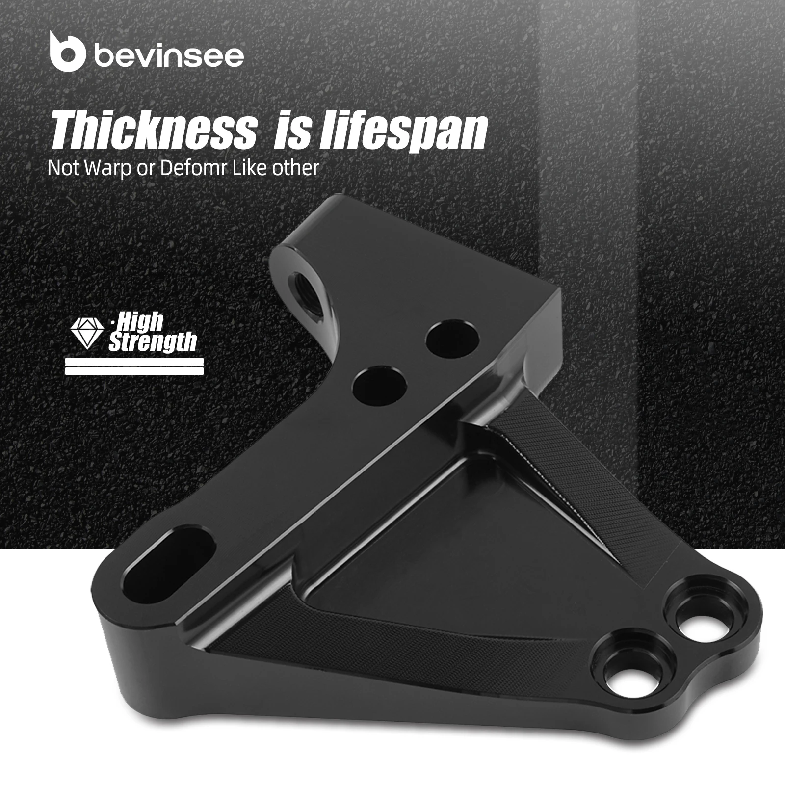 BEVINSEE Kit de soportes de motor de aluminio para Honda Civic Si/CR-V - imagen 5