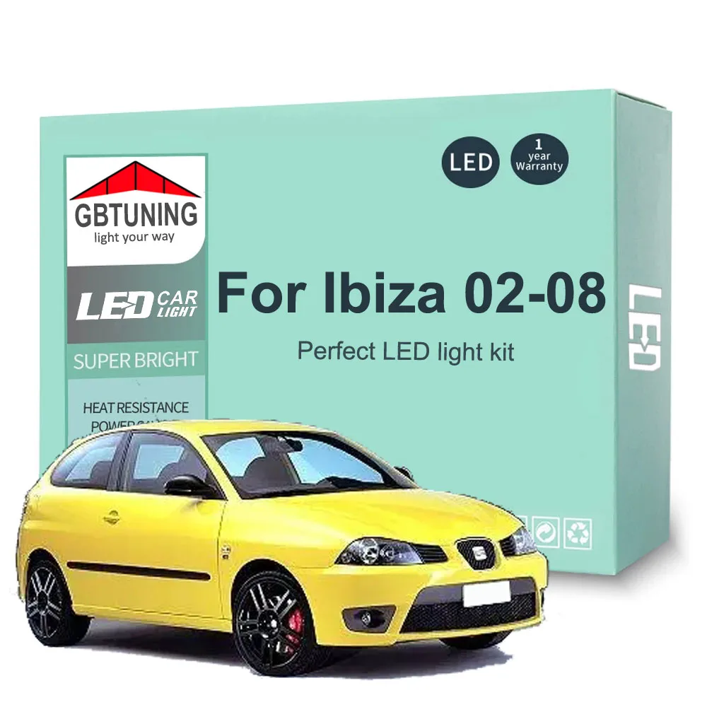 Bombillas LED interiores Canbus para Seat Ibiza IV 6L 2002-2008