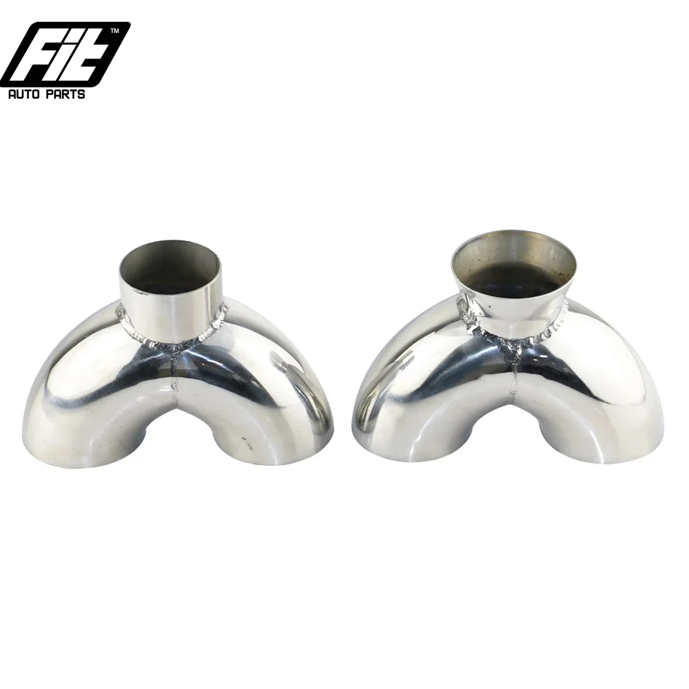 Conector Tubo Escape en Y Universal Acero Inoxidable 2 a 2,5 Pulgadas
