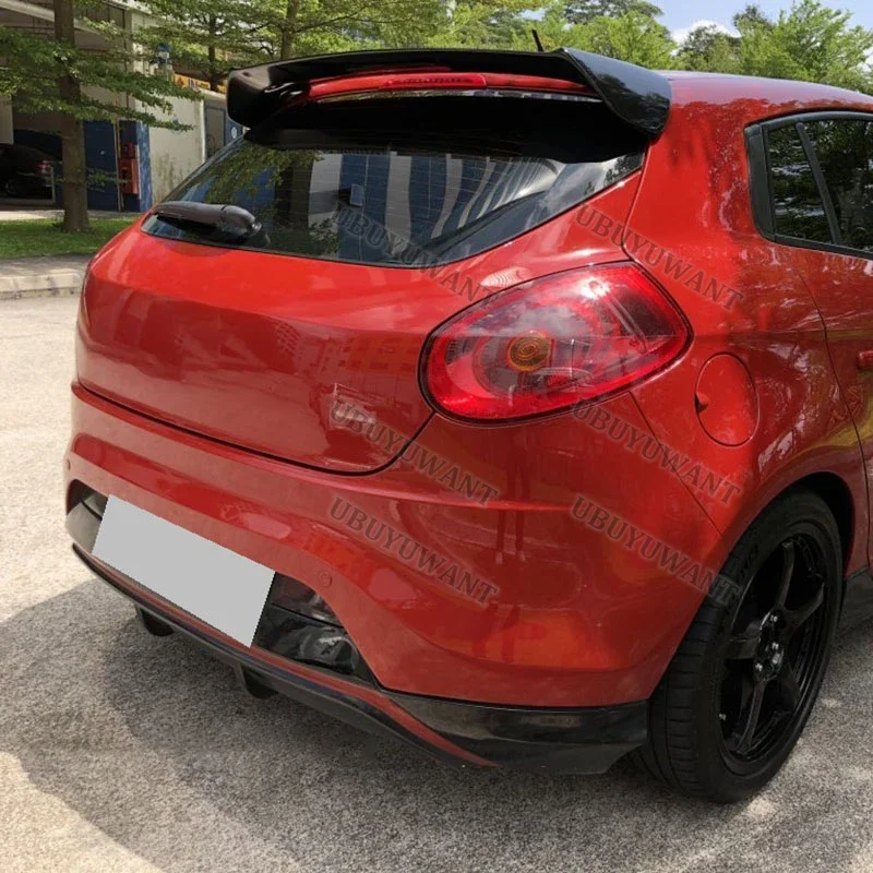 Alerón trasero alto negro brillante FIAT Bravo II 2006-2016 - imagen 2