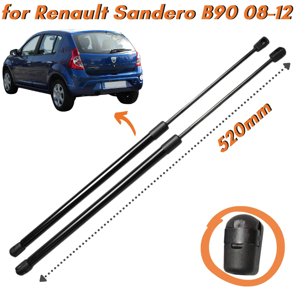 Puntales de maletero para Sandero B90 (2008-2012)