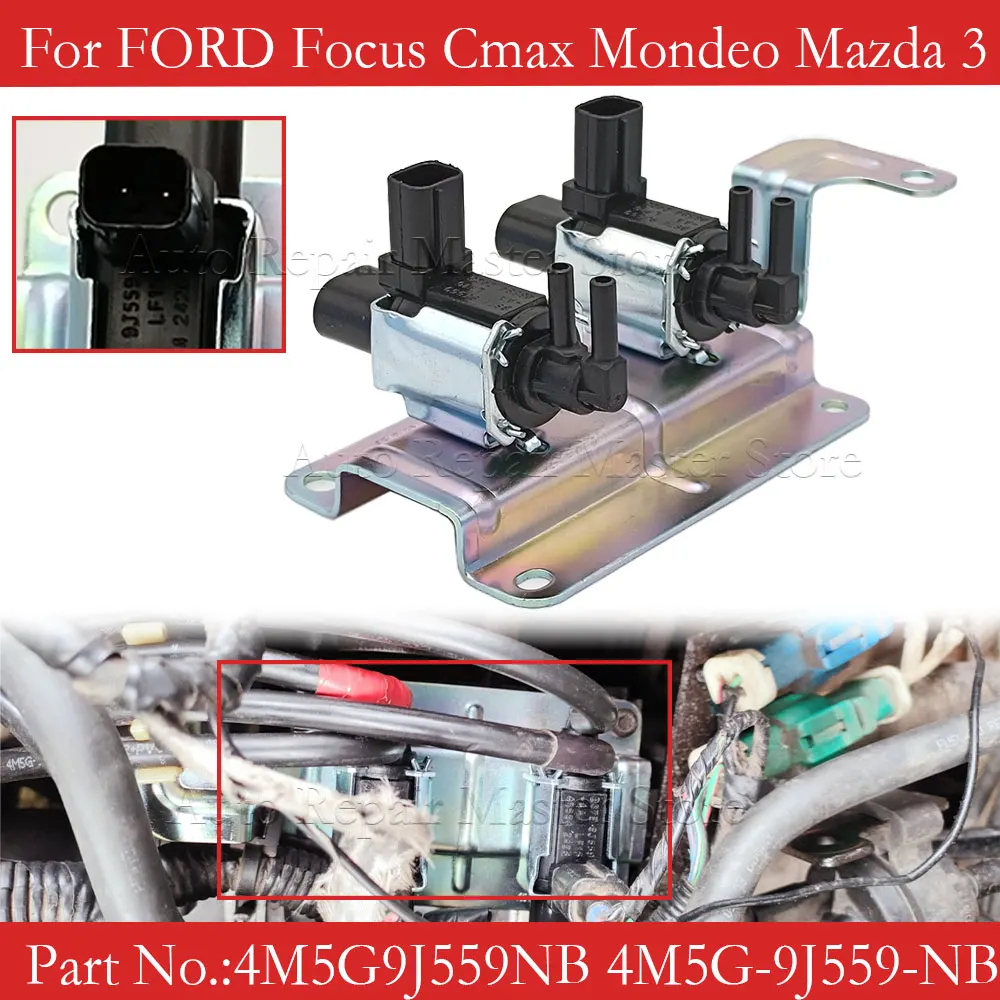 Válvula solenoide de vacío 4M5G9J559NB para Ford Focus