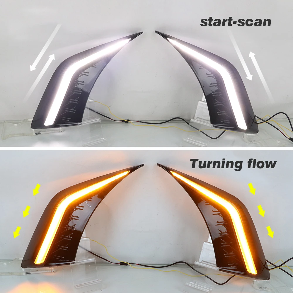 Luz DRL LED dinámica con intermitente para Lexus ES 2018-2022 - imagen 5