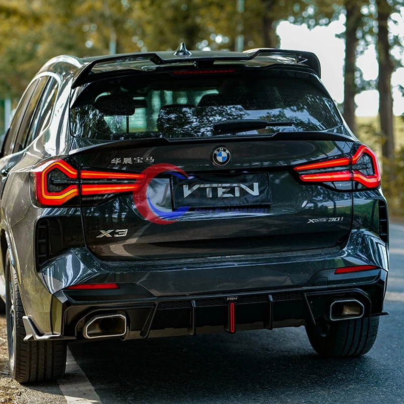 Alerón trasero BMW X3 G01 G08 X3M F97 2018-2024 negro - imagen 3