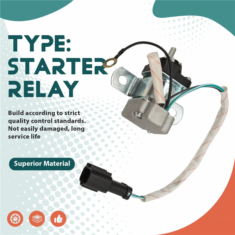 Relé de arranque Komatsu PC200-8 y PC220-7 – 600-815-8940 - imagen 3