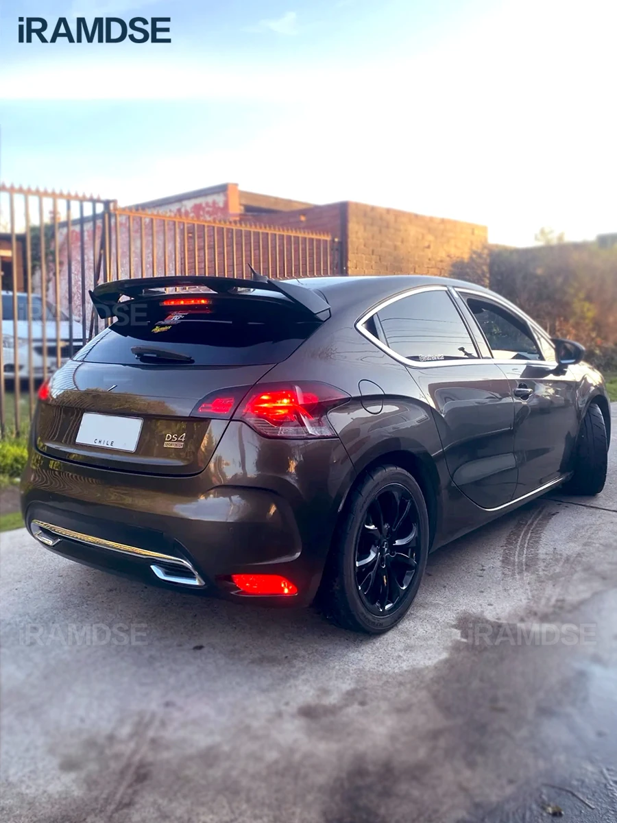 Spoiler de maletero Citroën DS4 acabado carbono ABS tipo ala - imagen 2