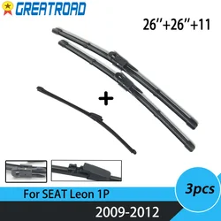 Juego de escobillas limpiaparabrisas SEAT León 1P 2009-2012