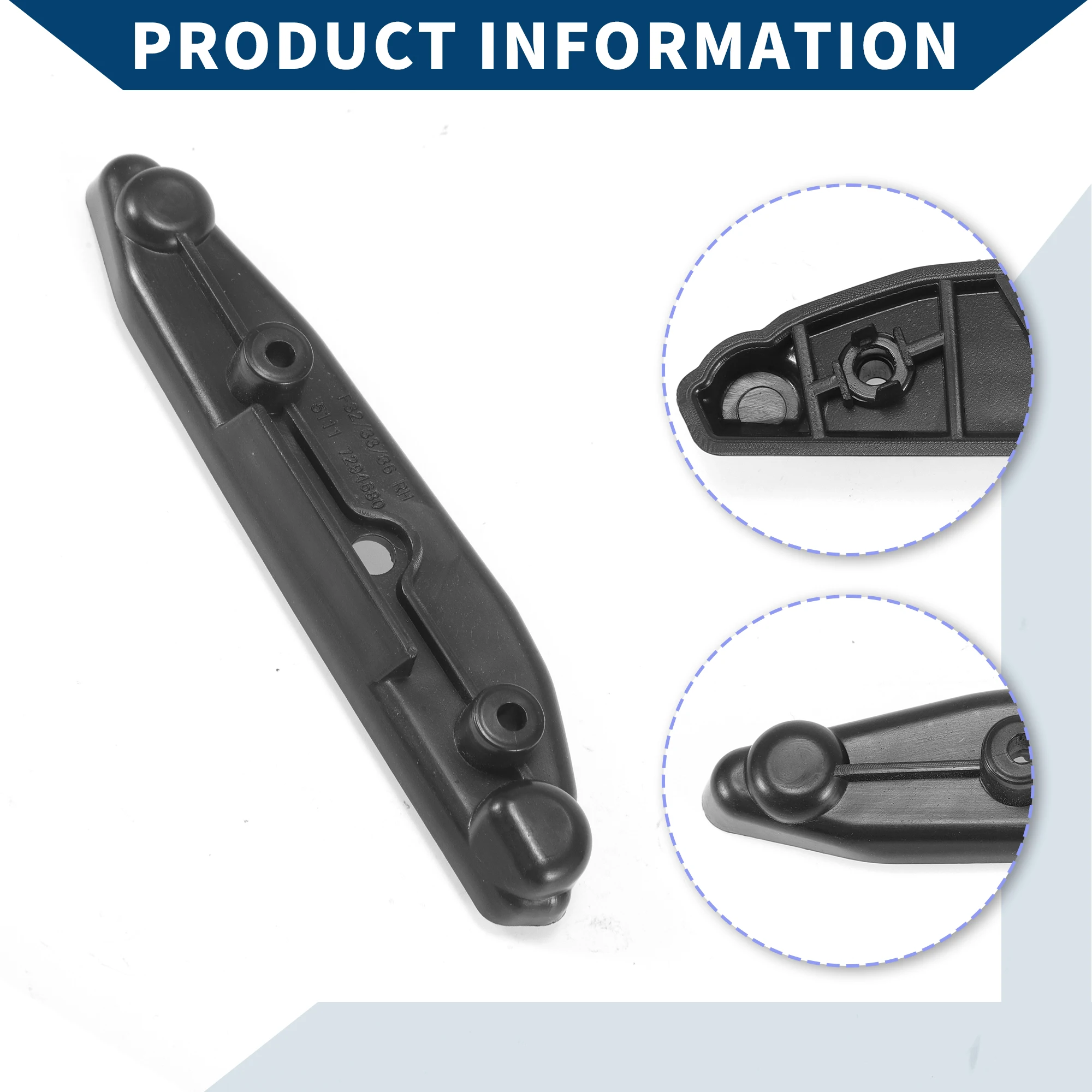 Soporte parachoques UXCELL delantero para BMW 428i 2014-2016 - imagen 4