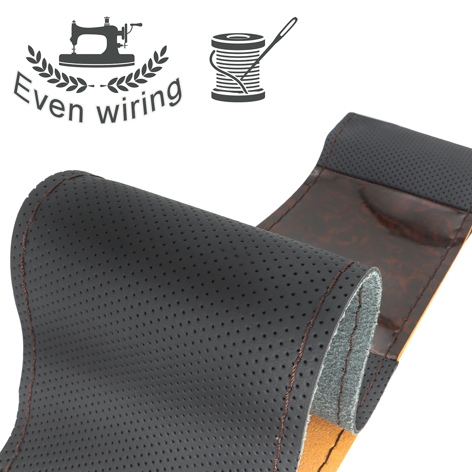 Accesorios incluidos: aguja e hilo para coser la funda del volante