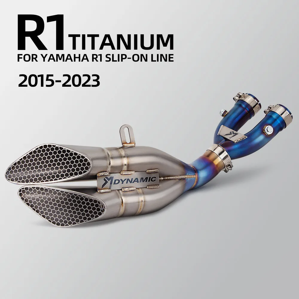 Silenciador Escape GP Titanio Honeycomb - Yamaha R1/R1M 2015-23
