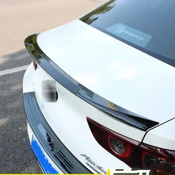 Alerón trasero cola de pato ABS carbono para Mazda 3 Sedan 2014-2023