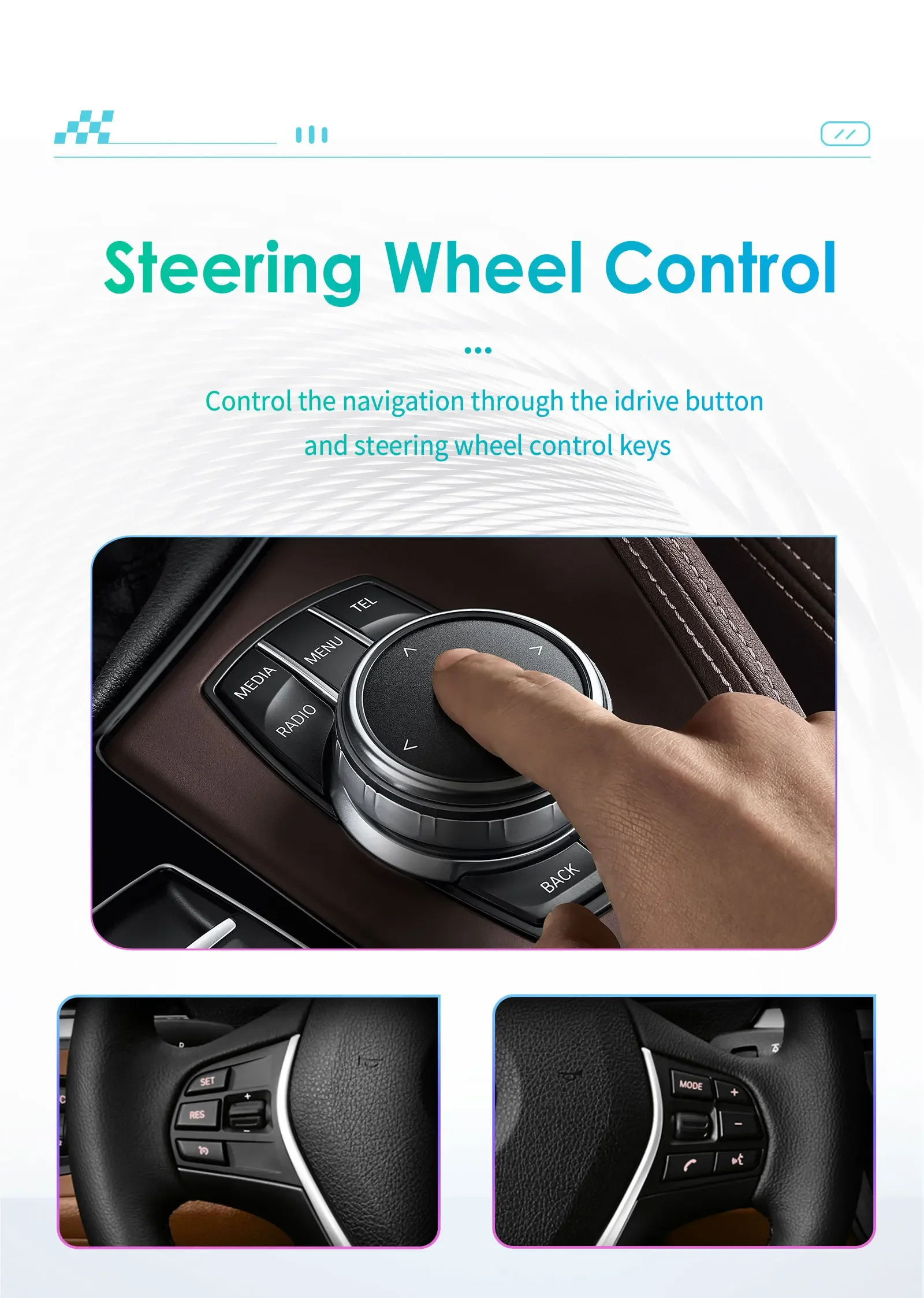 Autoradio Android de 10,25 pulgadas para BMW Serie 3 E90 con CarPlay - imagen 2