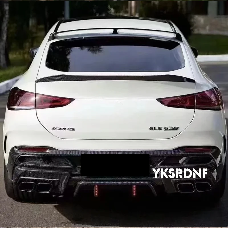 Alerón trasero de fibra de carbono para Mercedes GLE Coupé C167