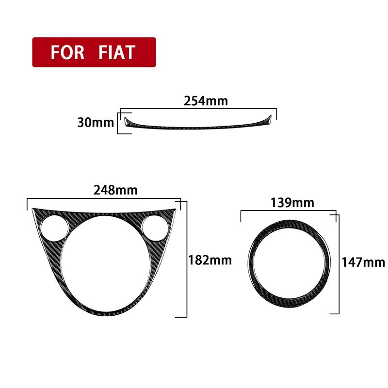 Vinilo fibra de carbono suave para Fiat 500 y Abarth 595 y 695 - imagen 2