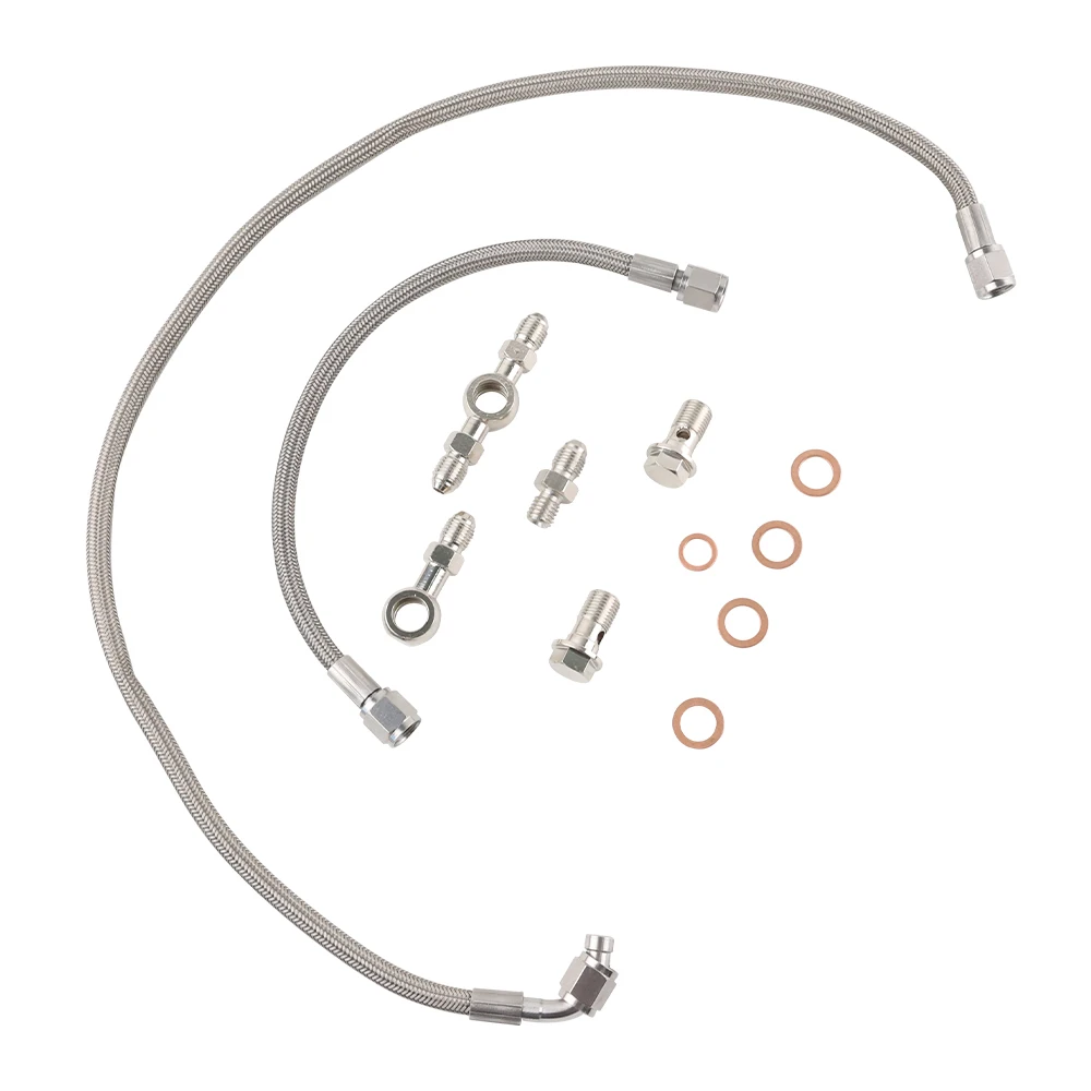 Kit línea alimentación aceite turbo Subaru WRX 02-06 TD04-06 - imagen 2