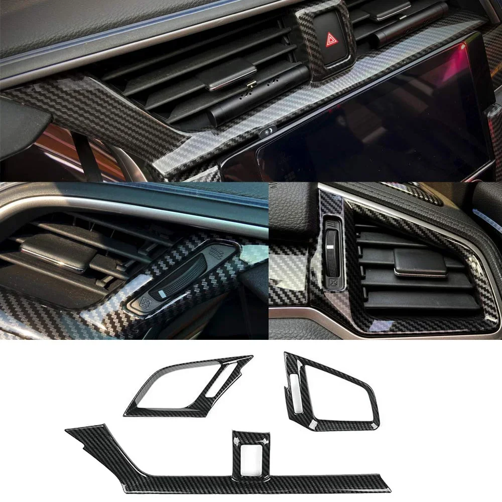 Honda Civic 10 Gen 2016-2020 - Embellecedores para salidas ventilacion - imagen 3
